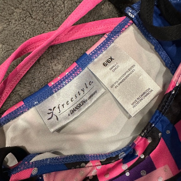 Danskin two piece gymnastics/tumbling outfit 6/6x - Picture 4 of 7